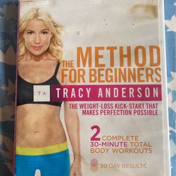 The Method For Beginners Fitness Workout DVD Tracy Anderson