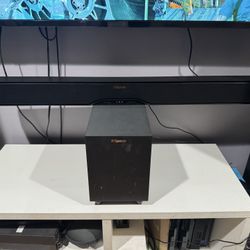 Klipsoh Sound Bar With Woofer