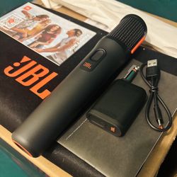 JBL Wireless Microphone & Adapter Receiver w/ Dual Channel Connection (Partybox Original)