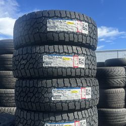 265/70/17 Falken Wildpeak AT4W - New Tires $215 EACH TIRE/ CADA LLANTA- INSTALLED AND BALANCED
