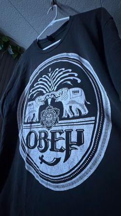 Obey Graphic Long Sleeve T-Shirt