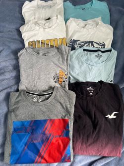 Hollister Puma Adidas men’s t-shirts size M