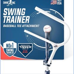 Swing Sync Swing Trainer Baseball Tee Attachment - New