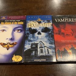 HORROR VHS MOVIE LOT