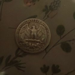 Silver 1957 quarter