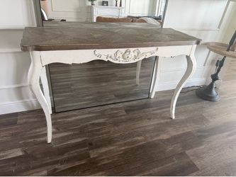 Rustic Wood console table