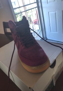 Nike Air Force 1 Burgundy (size 7 women)
