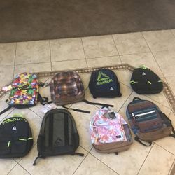 Lots of New Backpacks (Dickies,Reebok,Marvel)