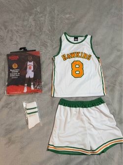 Children’s Halloween Costume-Lucas (Stranger Things) Basketball Uniform ,size M/L (brand new)