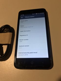 Zte Blade Vantage Verizon Wireless Unlocked Cdma 16gb Android Smartphone For Sale In Tucson Az Offerup