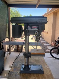 Large drill press with table Large Drill press with table