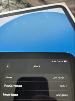 iPad A16