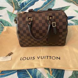 Louis Vuitton Ebene Speedy 25