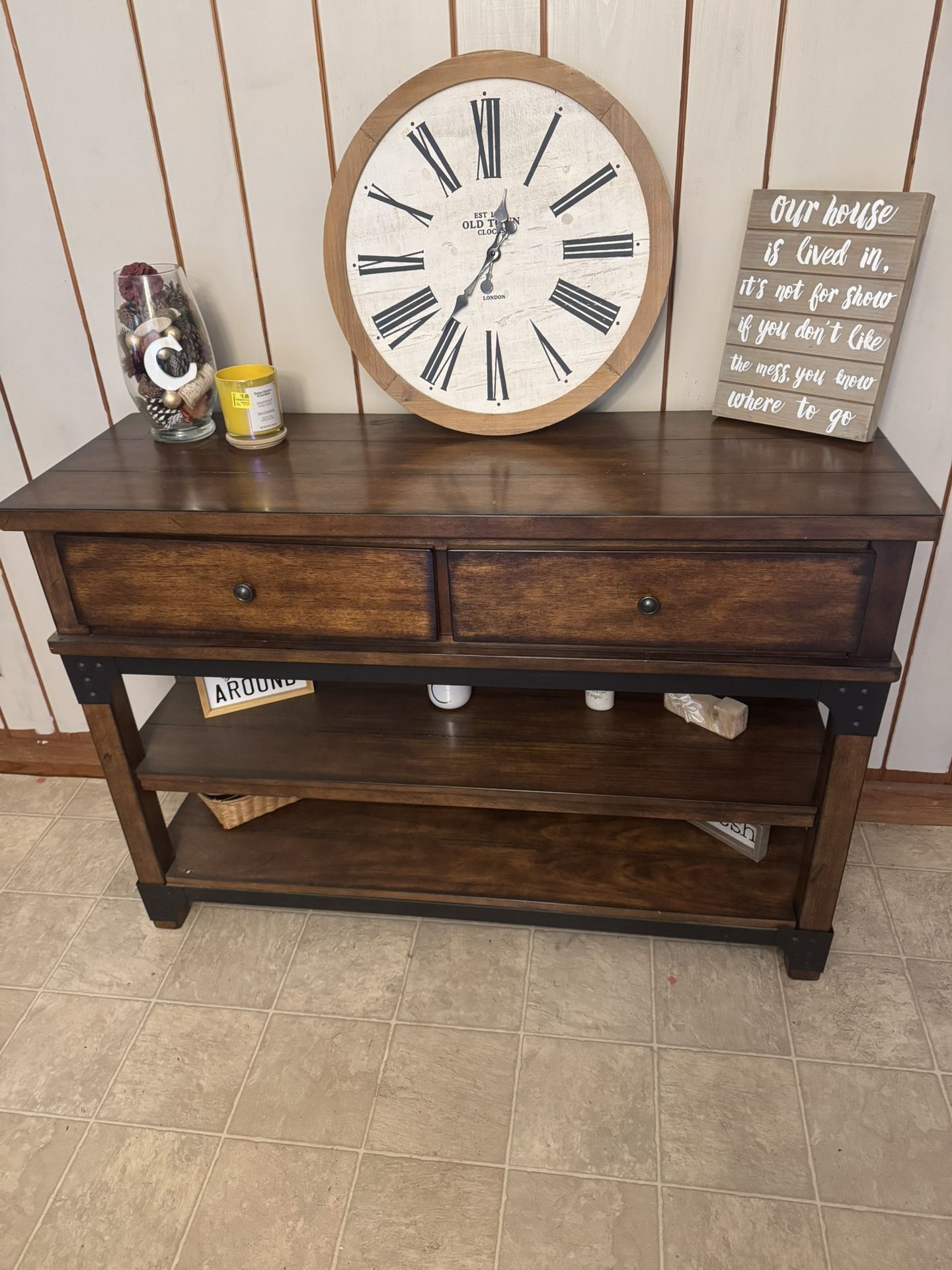 Ashley furniture- Table 6 Seater And Buffet