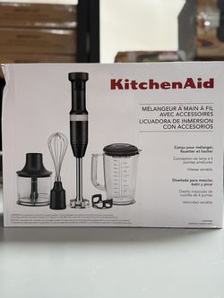 KitchenAid Corded Hand Blender with Accessories