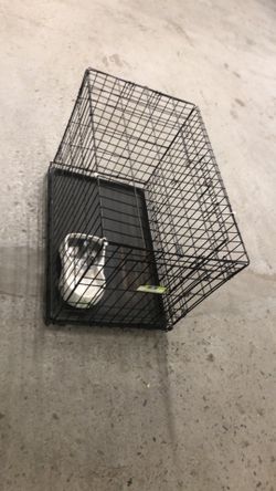 19x20x30”L 2 doors dog cage