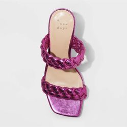 Pink Metallic Heel- Women’s 8.5 A New Day 