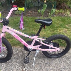 Like New Cannondale Trail 16 Single-Speed Kids' Bike 