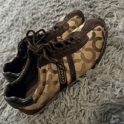 Coach Tennis Shoes  Size 7