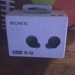Sony WF-C500 Truly Wireless in-Ear Headphones, Black