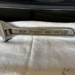 Snap-On 12” Crescent Wrench