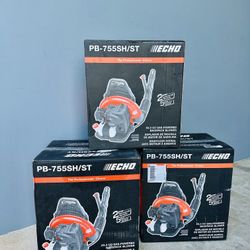 Brand new Echo 233 MPH 651 CFM 63.3cc Gas 2-Stroke Backpack Leaf Blower with Tube Throttle
