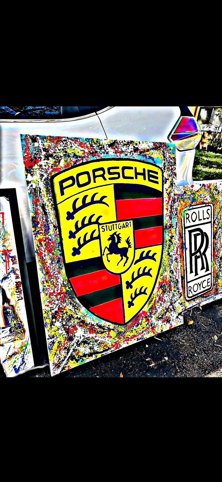 Porsche Logo Painting 1 Of 1 