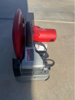 Milwaukee abrasive saw cutter