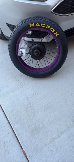 New MacFox Wheel/tire/motor
