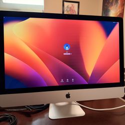 iMac 5k 27 Inch 2017, i5 16gb ram 1tb Fusion Drive 