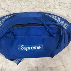 Supreme SS18 Waist Bag Royal Blue