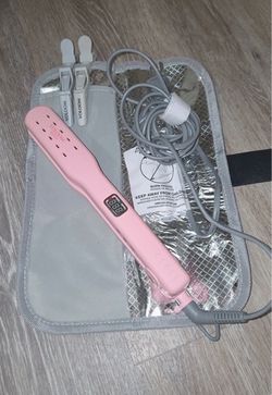VOLOOM Petite Pink Volumizing Hair Iron 1" Ceramic