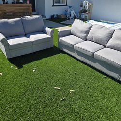 Sofa / Couch And Loveseat Set