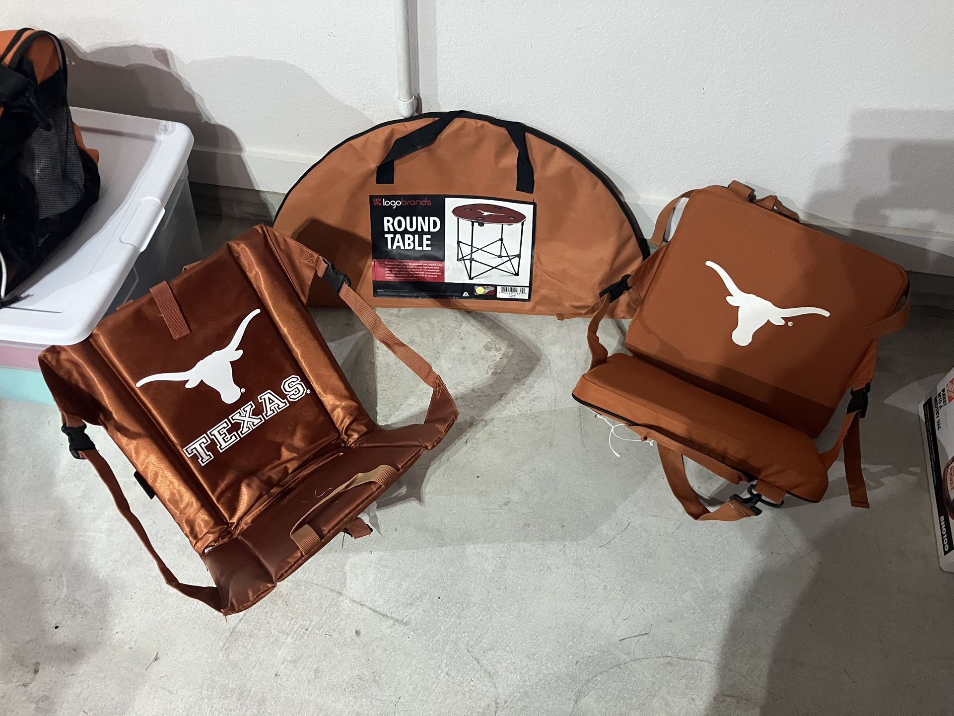 Texas Longhorns Table And Stadium Seats