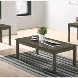 3pcs Coffee Table Set / Gray 👍FREE FINANCING AVAILABLE 👉 0️⃣ DOWN PAYMENT ❗NO CREDIT CHECK❗ 