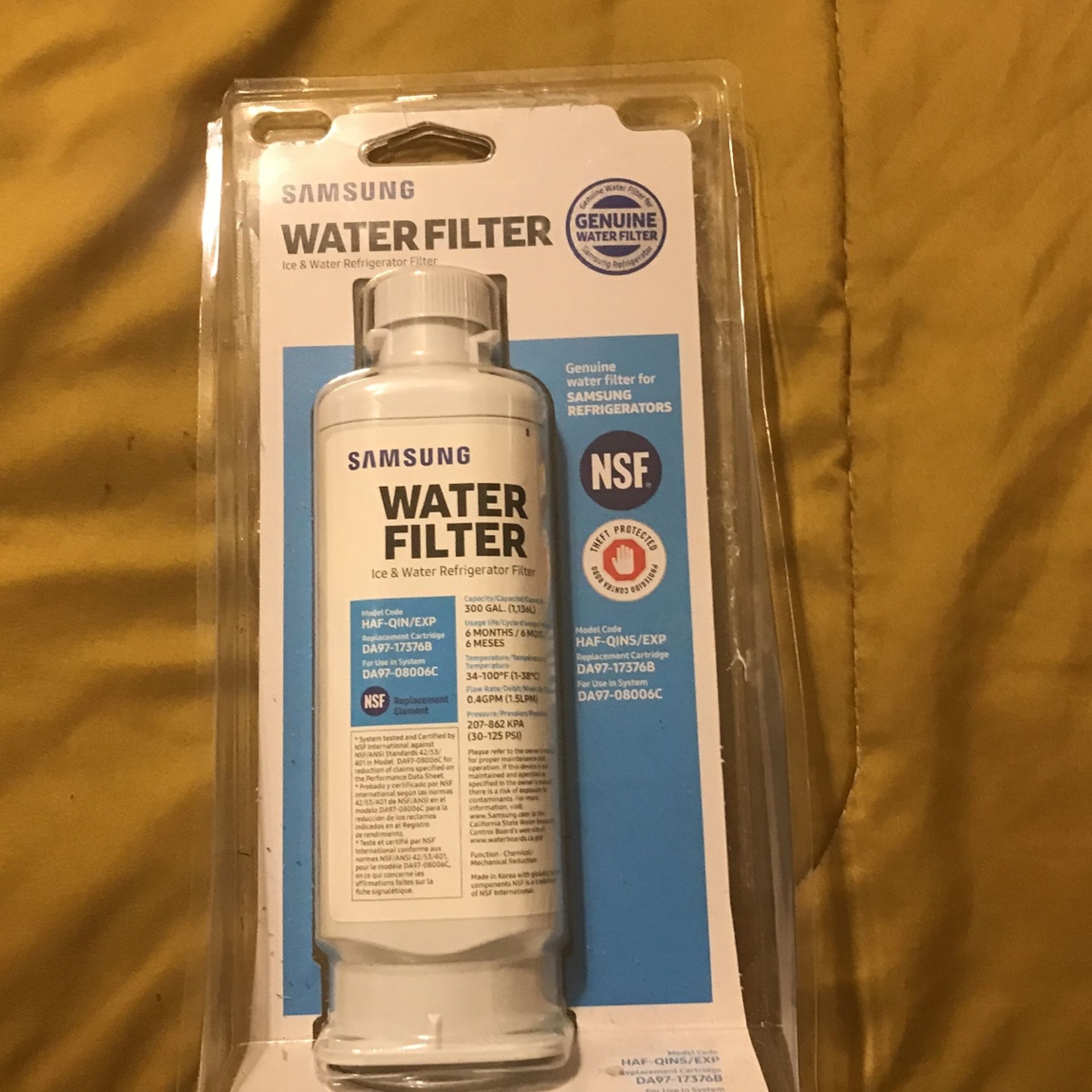 Samsung Water Filter