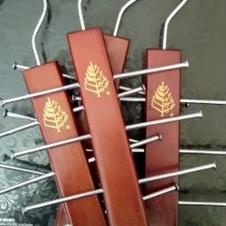 CEDAR WOOD TIES  HANGER /TIES RACK HOLDER