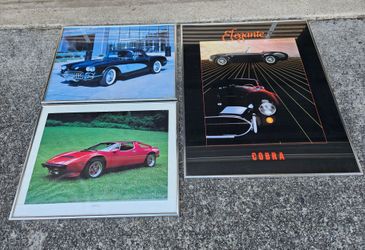 Original Vintage Car Posters