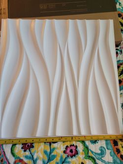 3-D wall panels.
