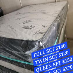 Full Mattress And Box Spring $140 