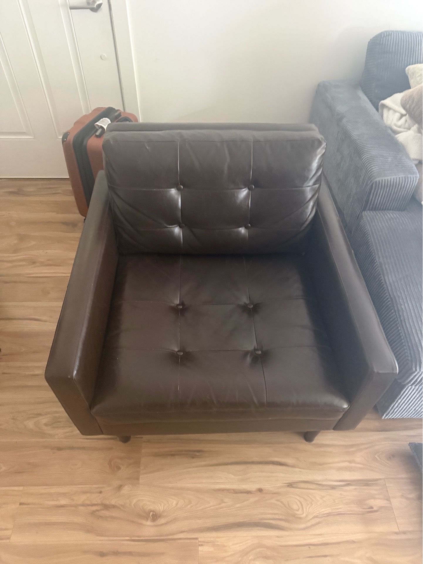 Leather chair - moving sale