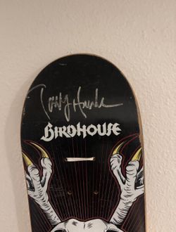 Tony hawk signed board