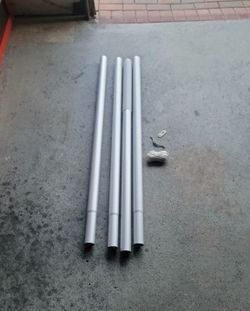Brand New 15 Ft Aluminum Flag Pole. 4 Pieces
