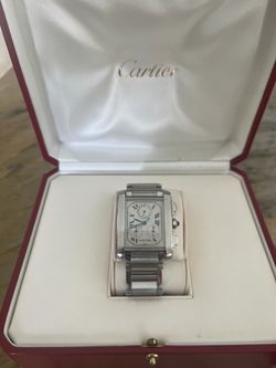 Cartier Tank Francaise Chronograph