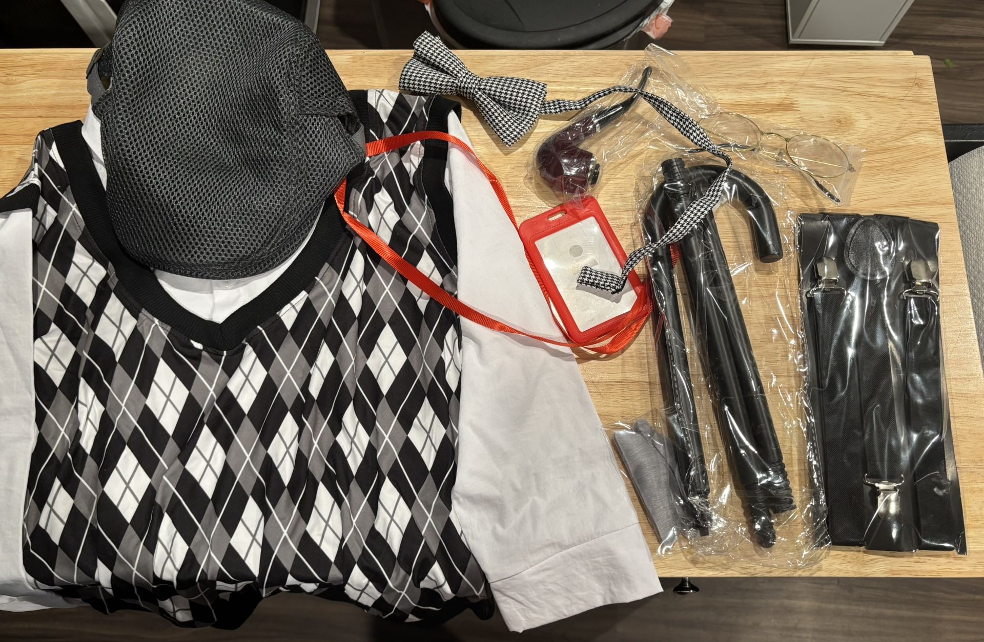 Boy’s Old Man Costume Med 8-10