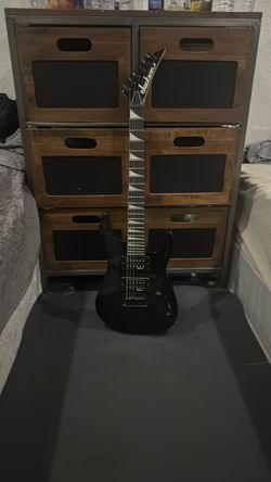 Jackson Guitar with amp