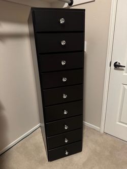 9 drawer vanity cabinet