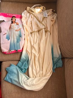 EUC Girl’s Greek Goddess Costume, Size Large, 12-14