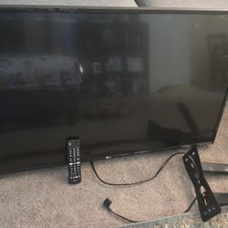 LG 43" Screen T.V W/ Wall Mount