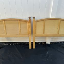 Twin Bed Headboard Solid Wood 